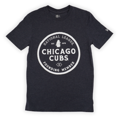 Chicago Cubs 150th Anniversary Founding Member Puff Print Tee by New Era New Era