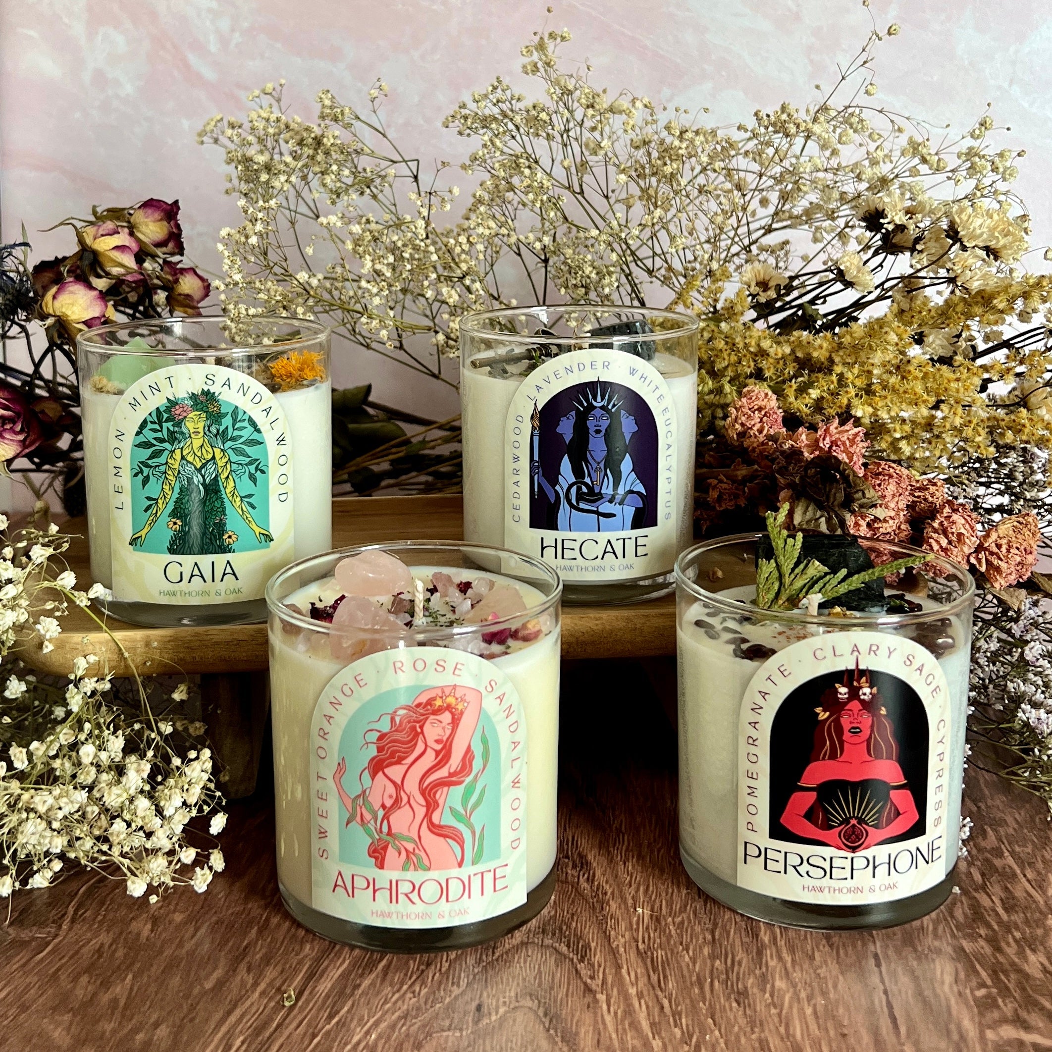 Hawthorn & Oak Hand-Made Candles