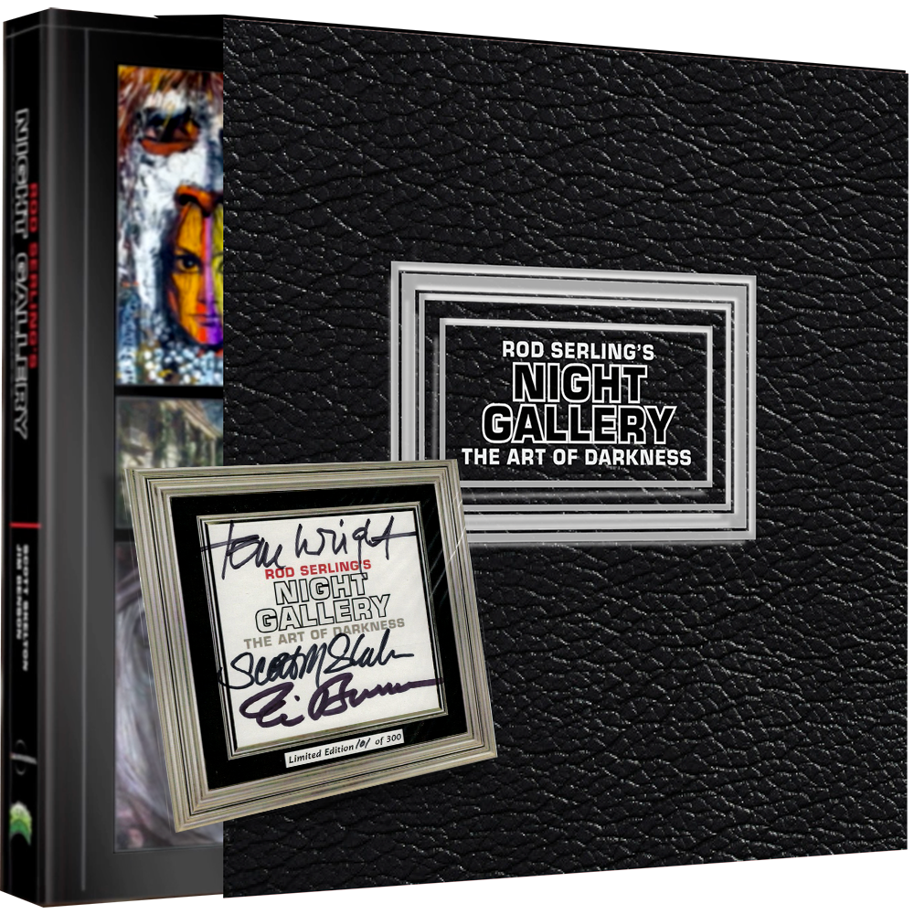 Rod Serling’s NIGHT GALLERY - THE ART OF DARKNESS w/ SLIPCASE + BOOKPLATE