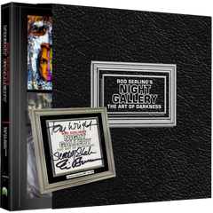 Rod Serling’s NIGHT GALLERY - THE ART OF DARKNESS w/ SLIPCASE + BOOKPLATE