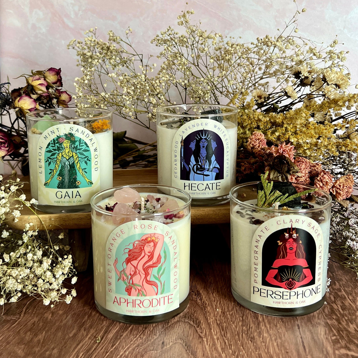 Hawthorn & Oak Hand-Made Candles