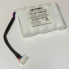 BP-PT-100 II : 6v 2500mAh NiMH battery for Yamaha tuning scope PT-100 II