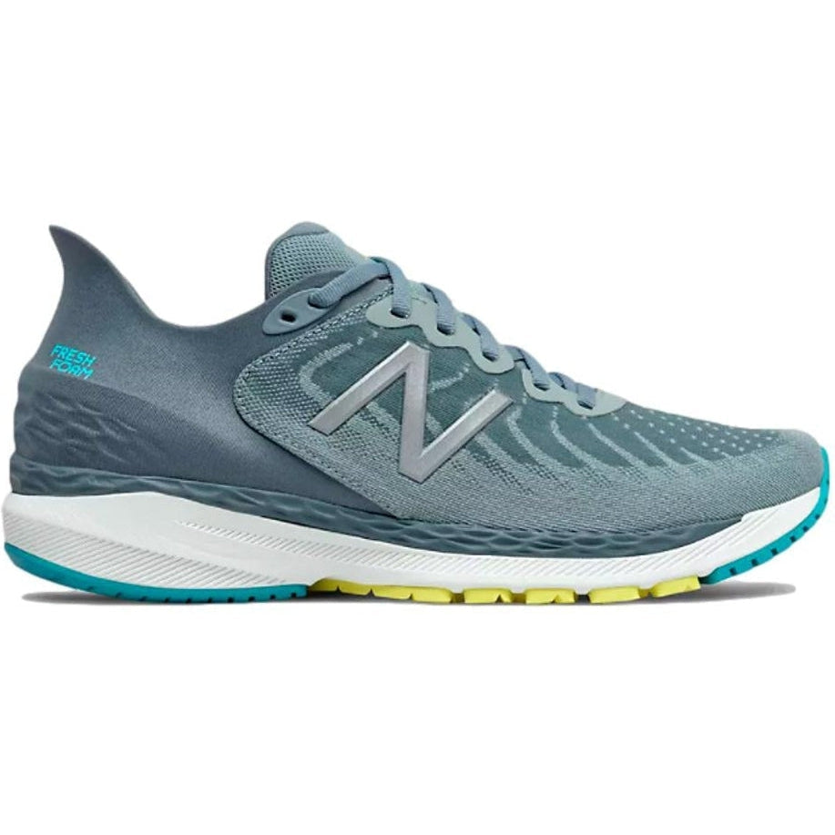 Men's New Balance Fresh Foam 860 v11, Ocean Grey/Virtual Sky, 12.5 D Medium