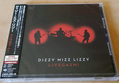 Dizzy Mizz Lizzy "Livegasm!" CD Japan with OBI