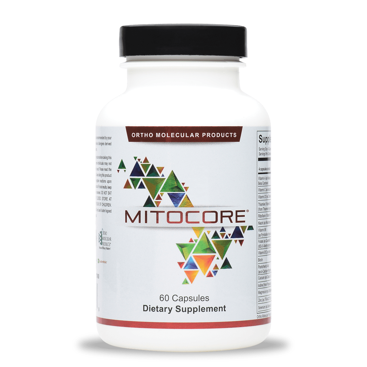 Ortho Molecular Mitocore 60 Capsules - D & D Collectibles